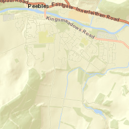 Peebles Street Map
