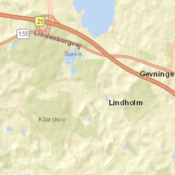 Lejre Kommune Street Map