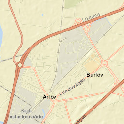 Arlöv Street Map
