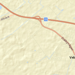 Veberöd Street Map