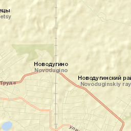 Novodugino Street Map