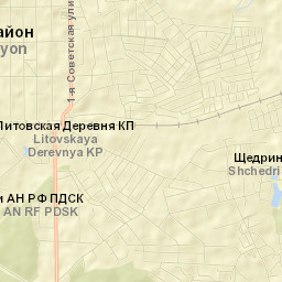 Zhavoronki Street Map