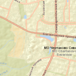 Nagornyy Street Map