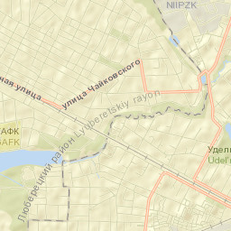 Malakhovka Street Map
