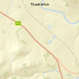 A73, Biggar, South Lanarkshire ML12, UK Street Map