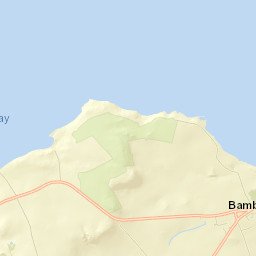 Bamburgh Street Map