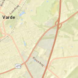Varde Kommune Street Map