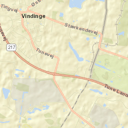 Vindinge Street Map