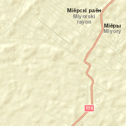 Myory Street Map