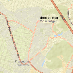 Mosrentgen Street Map