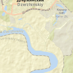 Dzerzhinsky Street Map