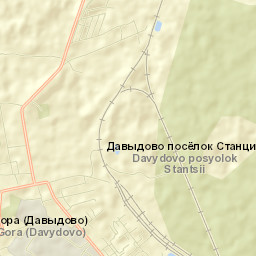 Davydovo Street Map