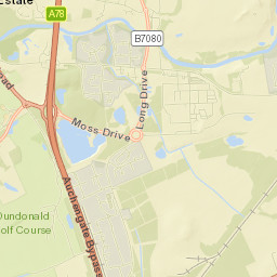 Ayr Road, Irvine, North Ayrshire KA11, UK Street Map