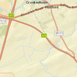 64 Riccarton Road, Hurlford, Kilmarnock Street Map