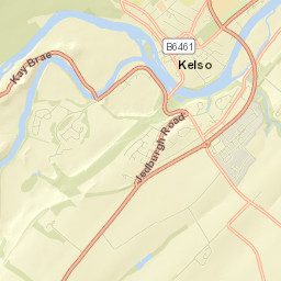 33 Horse Market, Kelso, Scottish Borders TD5 Street Map