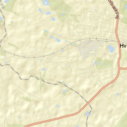 Kirke Hvalsø Street Map