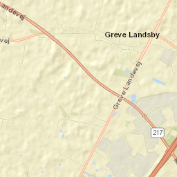 Greve Kommune Street Map