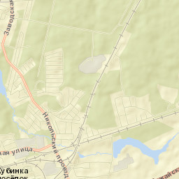 Kubinka Street Map