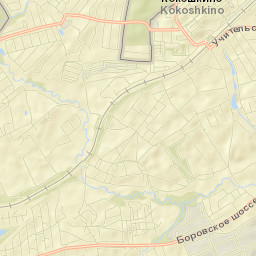 Kokoshkino Street Map