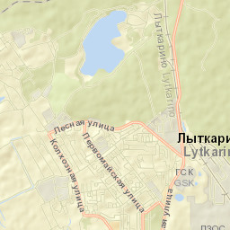 Lytkarino Street Map