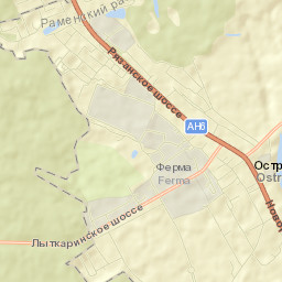 Ostrovtsy Street Map