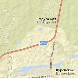Kurovskoye Street Map
