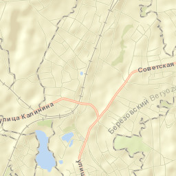 Berëzovskiy Street Map