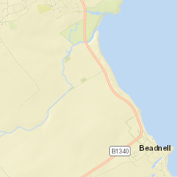Beadnell Street Map