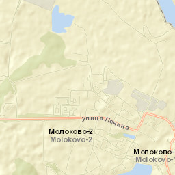 Molokovo Street Map