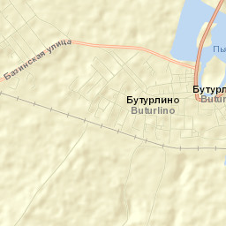 Buturlino Street Map