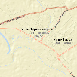 Ust’-Tarka Street Map