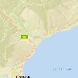 Lamlash Street Map