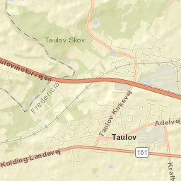 Taulov Street Map
