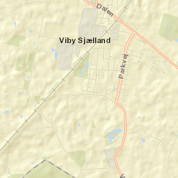 Viby Street Map