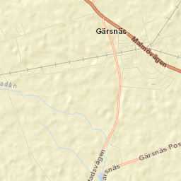 Gärsnäs Street Map