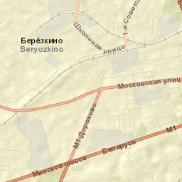 Dorokhovo Street Map