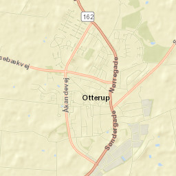 Otterup Street Map