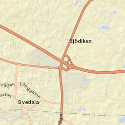 Svedala Street Map