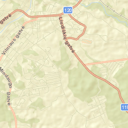 Anyksciai Street Map