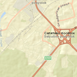 Selyatino Street Map