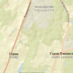 Gorki-Leninskiye Street Map