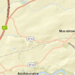 A77, Prestwick, South Ayrshire KA9, UK Street Map