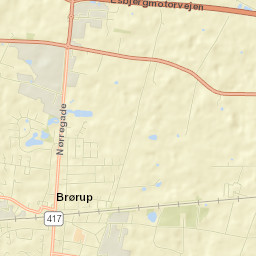 Brørup Street Map