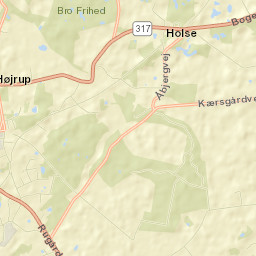 Brenderup Street Map