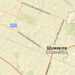 Shumerlya Street Map