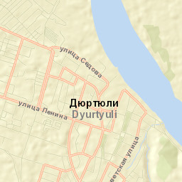 Dyurtyuli Street Map