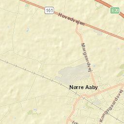 Nørre Åby Street Map