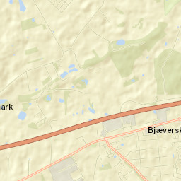 Bjæverskov Street Map