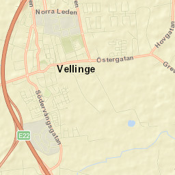Vellinge Street Map