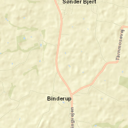 Sønder Bjert Street Map